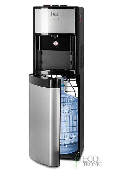 Ecotronic M9-LX черный со вставкой из нержавеющей стали