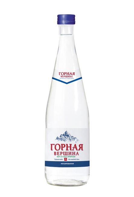 Горная вершина 0.5л газ. Стекло 12шт/уп.