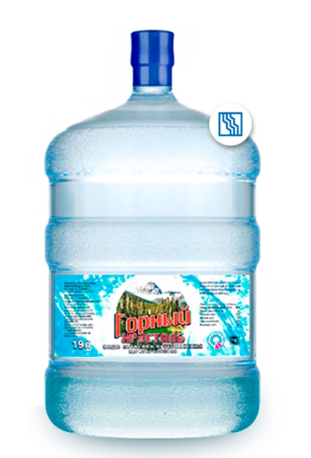 Вода "Горный хрусталь" 19 л